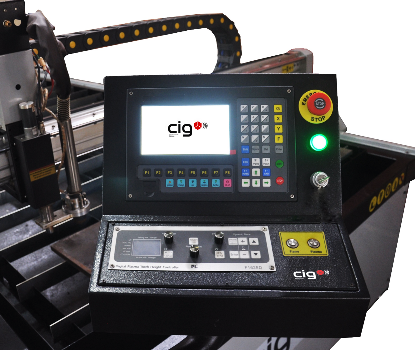 CNC para Oxicorte e Plasma