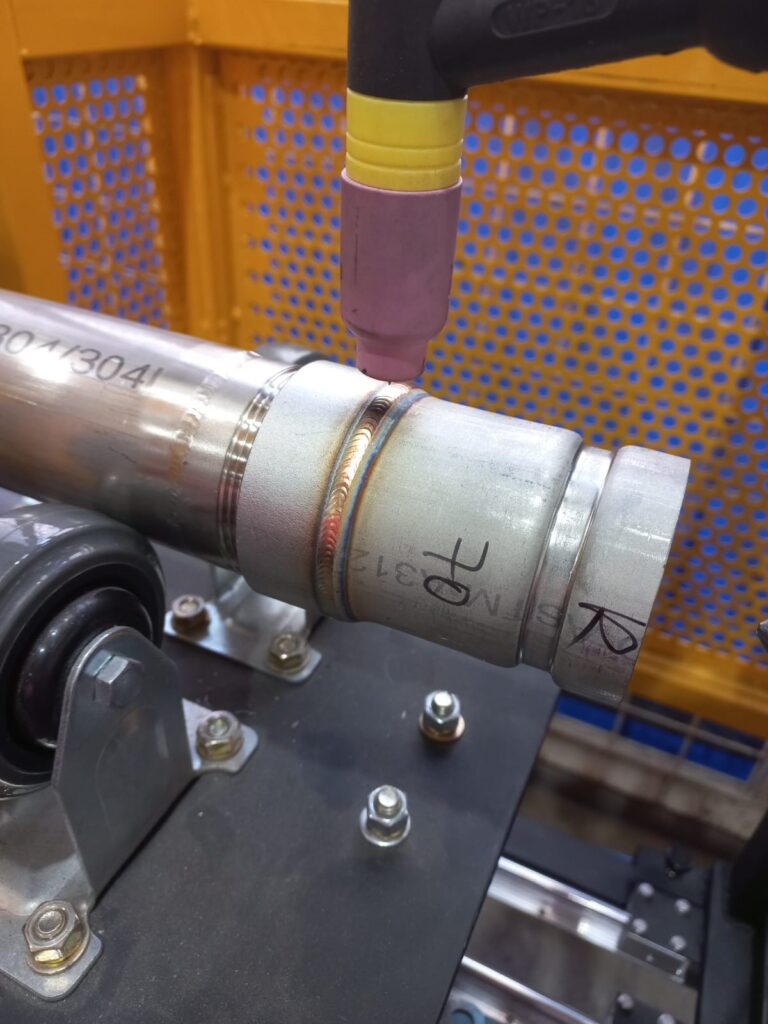 Automatização de soldagem TIG